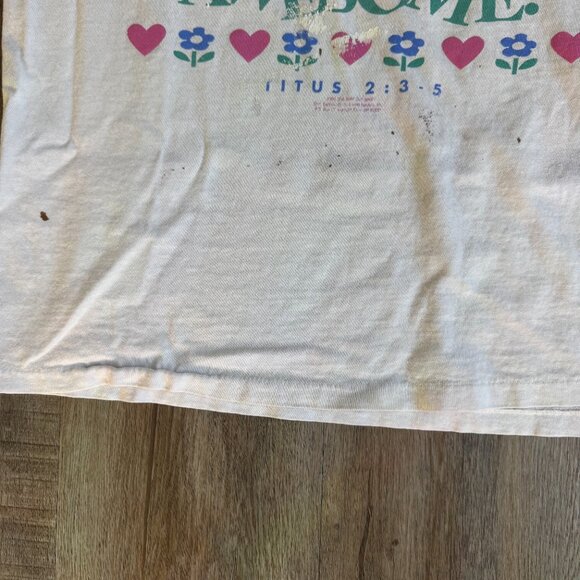 Vintage Grandmas Awesome T-Shirt - size Large Single Stitch - Picture 3 of 4